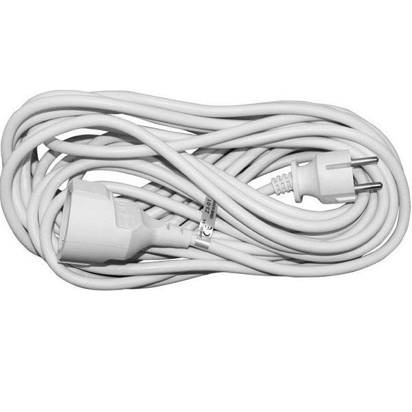 Adeleq Μπαλαντέζα Προέκταση Καλωδίου με Μήκος 10m Διατομής 3x1.5mm² Λευκή
