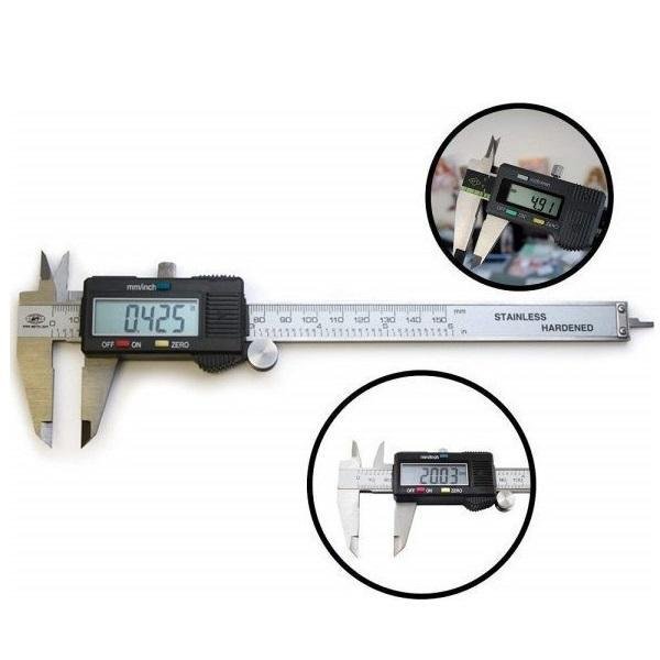 Ψηφιακό Παχύμετρο με Εύρος Μέτρησης έως 150mm DC-200365