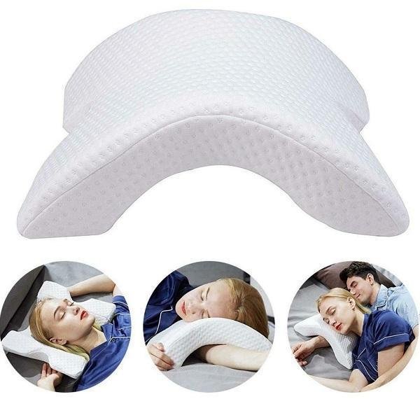 Pressure Free Memory Pillow Ανατομικό Μαξιλάρι Λευκό