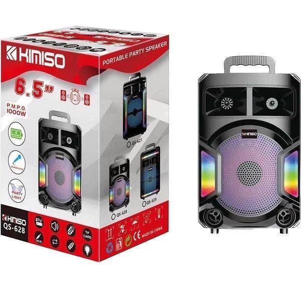 Ηχείο με λειτουργία Karaoke 10W Kimiso QS-628 σε Μαύρο Χρώμα