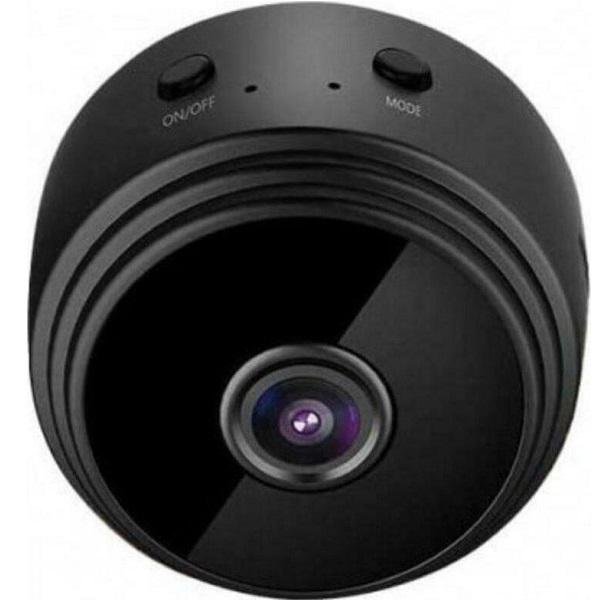 Κρυφή Κάμερα Παρακολούθησης με Υποδοχή για Κάρτα Μνήμης 1080P HD Mini WIFI TS2049 Μαύρο