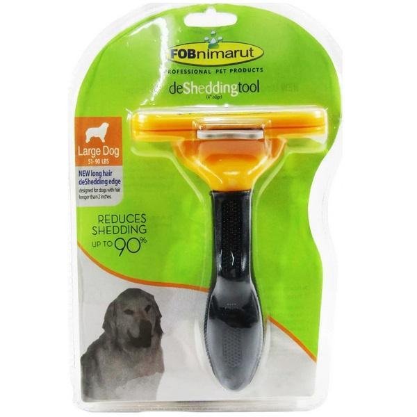 deSheddingtool Βούρτσα για Μακρύτριχους Σκύλους Large