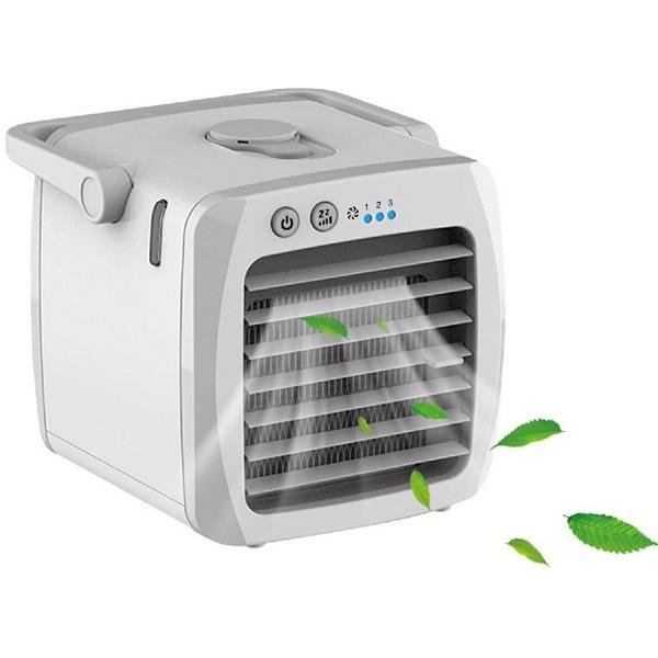 Mini Air Conditioner Fan Humidifier Purifier Λευκό