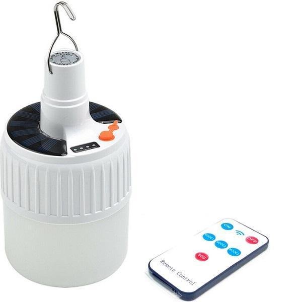 Κρεμαστό Ηλιακό Φωτιστικό με Τηλεχειριστήριο σε Λευκό Χρώμα SL-42