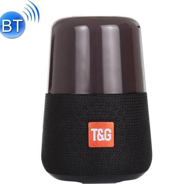 T&G TG168 Ηχείο Bluetooth 5W με Ραδιόφωνο Black