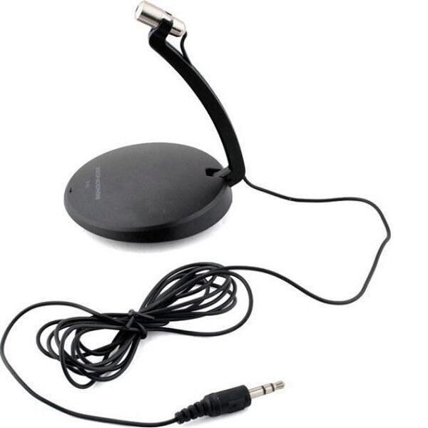 oiuytr Μικρόφωνο Επιτραπέζιο Με Κλιπ Γραβάτας SF-91