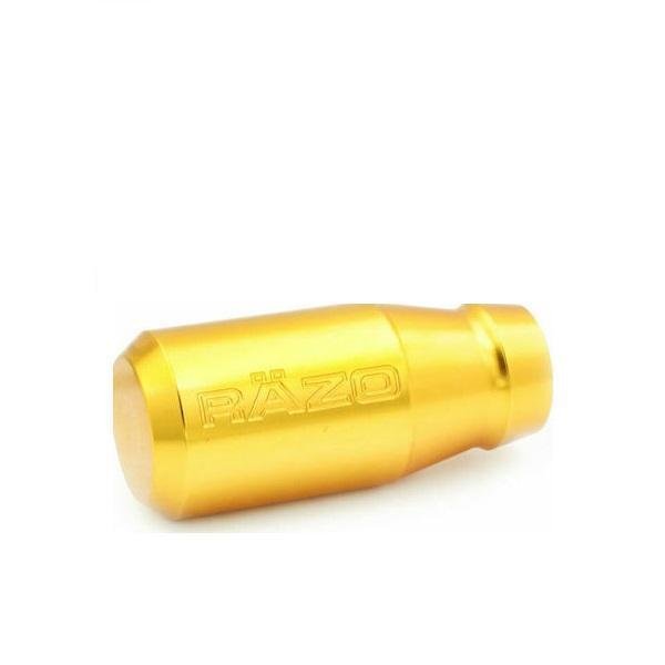 Χρυσό Πόμολο Λεβιέ Ταχυτήτων Αυτοκινήτου Αλουμινίου 79mm Razo FZ-P