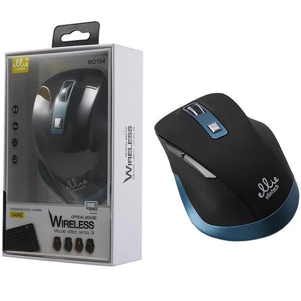 Ασύρματο Ποντίκι Ellietech MO104 Μπλε