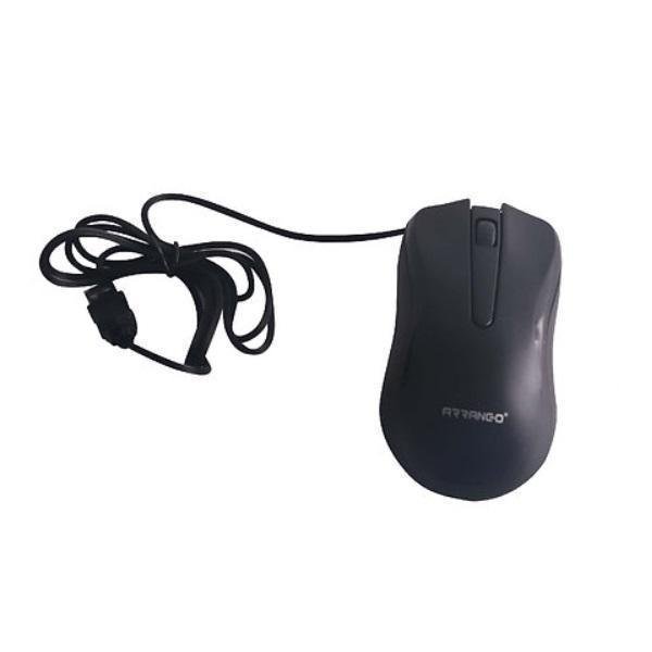 Ενσύρματο ποντίκι Arrango ASM76386 Μαύρο