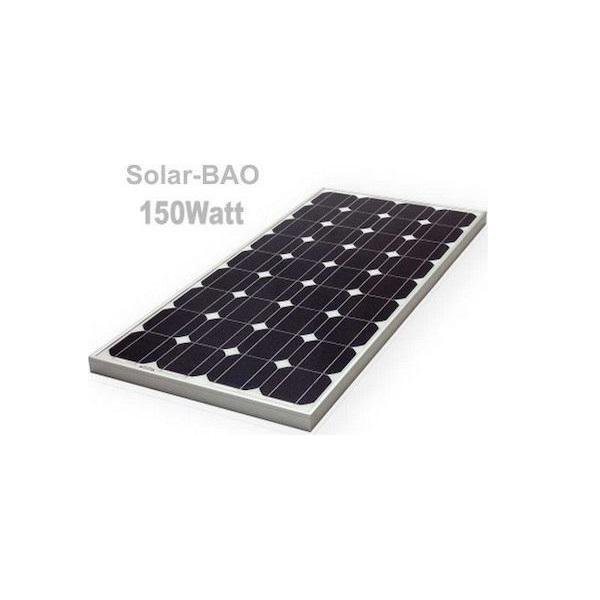 BAO-150 Μονοκρυσταλλικό Φωτοβολταϊκό Πάνελ με ισχύ 150W και τάση 12V