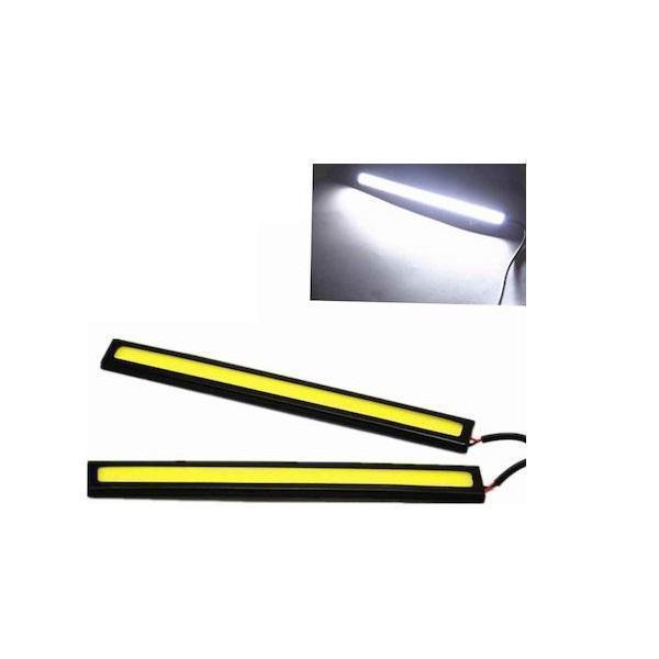 Φώτα Ημέρας Slim LED 6W 12V 2 x 17cm