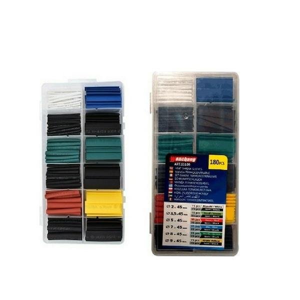 Wengchang Θερμοσυστελλόμενα Καλώδια Κασετίνα 180τμχ 675138