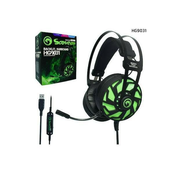 xlarge_20210419171539_marvo_hg9031 (1) Marvo HG9031 Over Ear Gaming Headset με σύνδεση USB