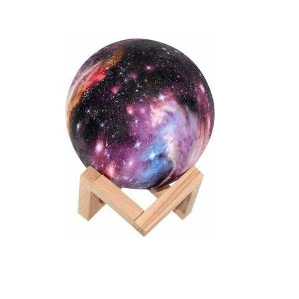 Φωτιστικό Φεγγάρι Moon Light RGB, 3D-ML44