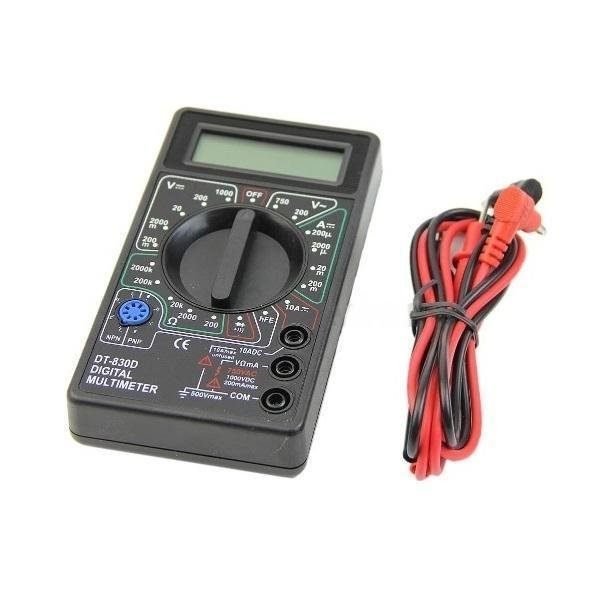 Ψηφιακό Πολύμετρο DT-830D Black