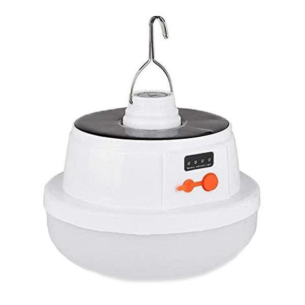 Solar Emergency Charging Lamp Φανάρι Ηλιακό JD-2026 Λευκό