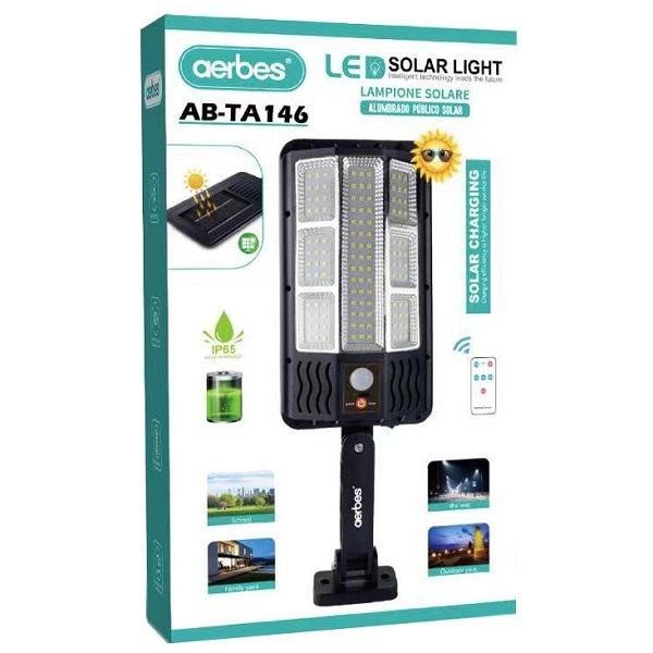 Ηλιακός Προβολέας Aerbes Led Solar AB-TA146