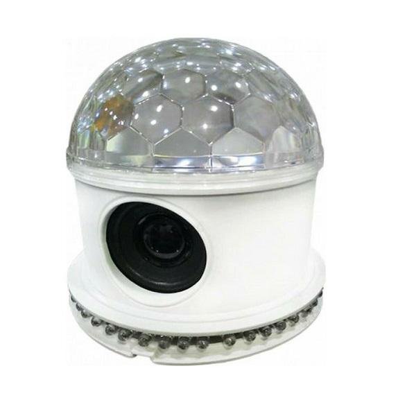 Φωτεινή Μουσική Μπάλα με Bluetooth - Crystal Magic Ball Light MG-02 σε Λευκό Χρώμα