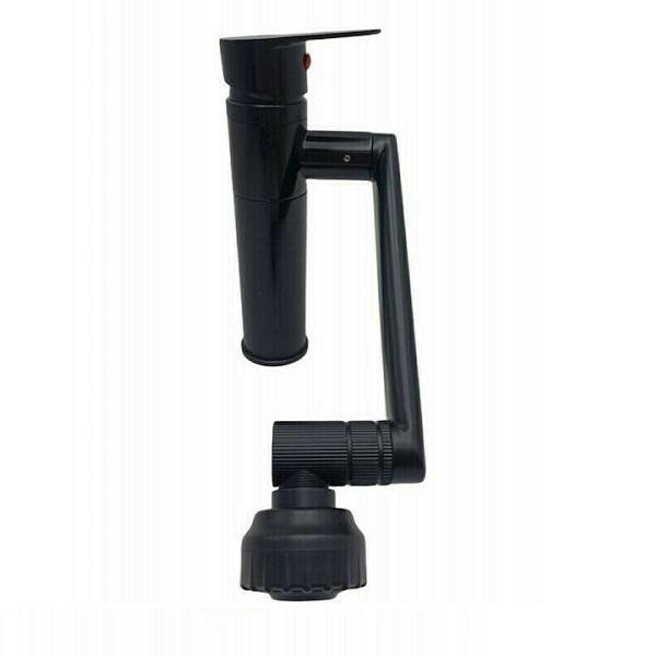 SKY21A-3 Μπαταρία Κουζίνας Πάγκου με Ντουζ Μαύρη