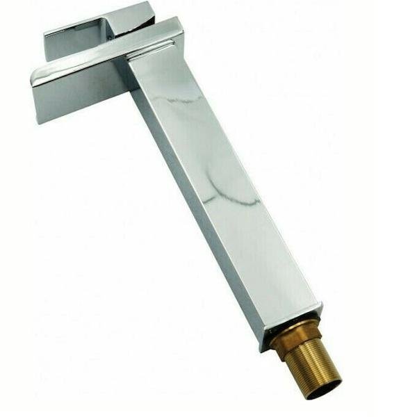 TY-7708 Αναμεικτική Μπαταρία Νιπτήρα Ασημί