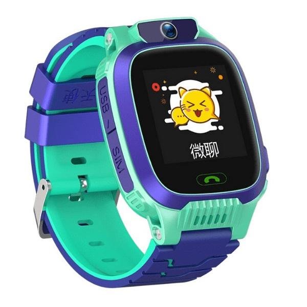 Παιδικό Smartwatch με Καουτσούκ/Πλαστικό Λουράκι Y79 Μωβ