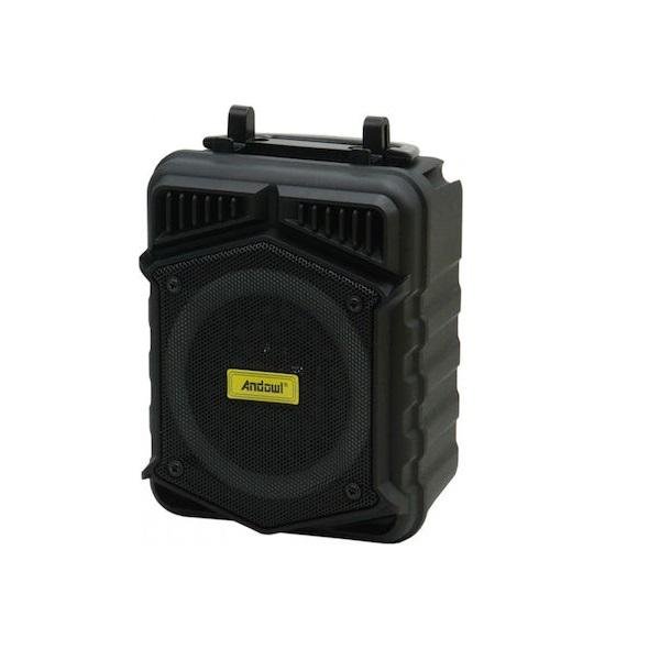 Andowl Q-YX2135 Ηχείο Bluetooth 3W με Ραδιόφωνο και διάρκεια μπαταρίας έως 9 ώρες Black