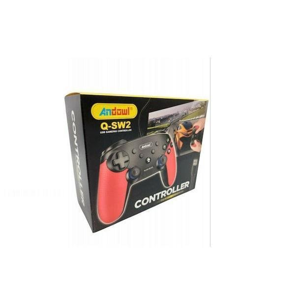 Andowl Q-SW2 Ενσύρματο Gamepad για Switch Κόκκινο