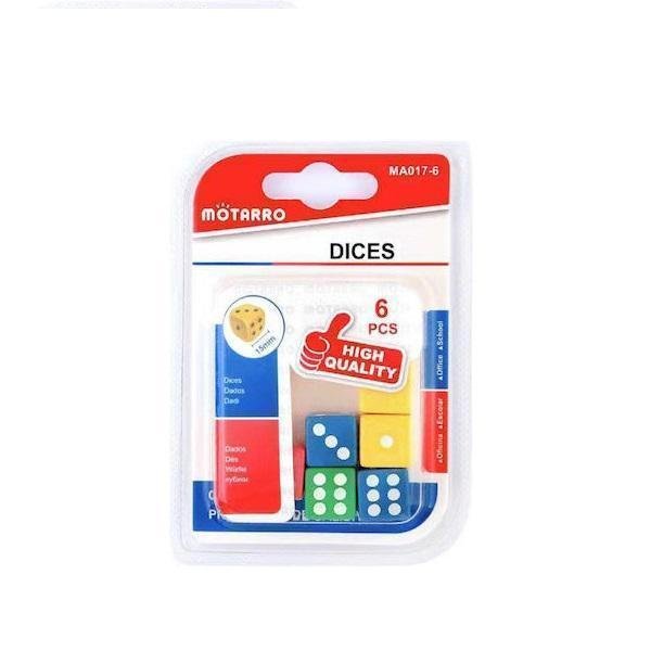 Motarro Ζάρια 15mm 6τμχ