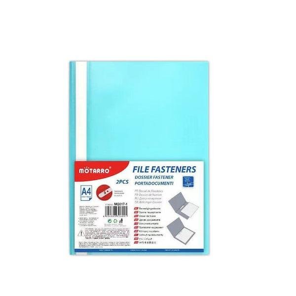 Ντοσιέ με Έλασμα για Χαρτί A4 Γαλάζιο Motarro