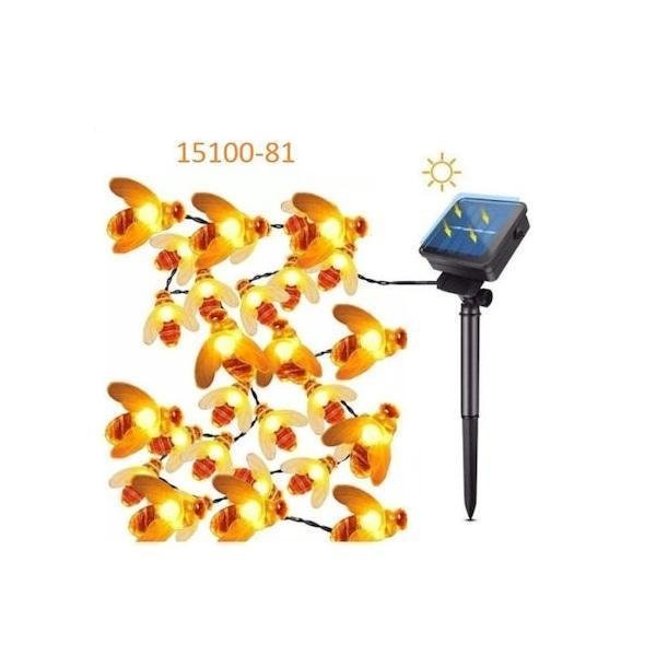 15100-81 Κρεμαστό Ηλιακό Φωτιστικό με Αισθητήρα Φωτός σε Μαύρο Χρώμα 81005GBE00WW