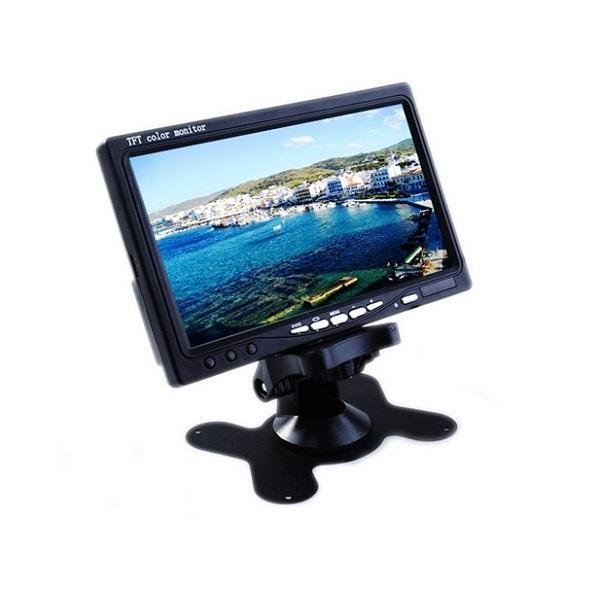 Οθόνη 7" για Ταμπλό Αυτοκινήτου Universal με HDMI - VGA - RCA Κωδικός: 104102