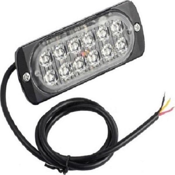 LED Φώτα Οδικής Βοήθειας 12V/24V Πορτοκαλί MAR750