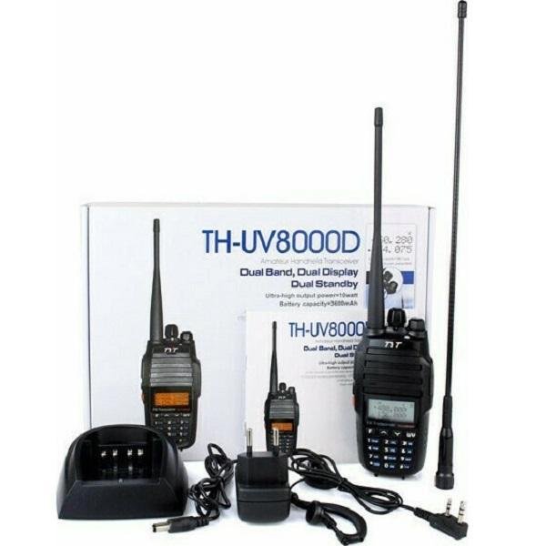 TYT TH-UV8000D Megapack Ασύρματος Πομποδέκτης UHF/VHF 10W με Μονόχρωμη Οθόνη