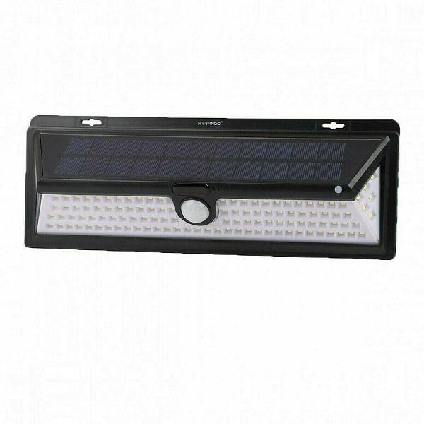 Αδιάβροχος Ηλιακός Προβολέας LED Φωτιστικό Δρόμου/Εξωτερικό Φως Mε 118 LED, Αισθητήρας κίνησης 270 °, 3 Λειτουργίες Φωτισμού 1200LM Led Solar Energy Panel IP65 AT79348