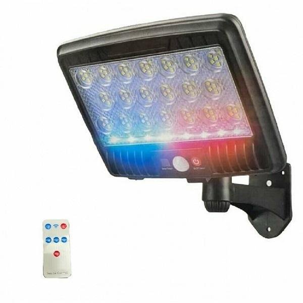 XG-T31 Ηλιακό Φωτιστικό Επιτοίχιας Τοποθέτησης με Ανιχνευτή Κίνησης και Τηλεχειριστήριο σε Μαύρο Χρώμα 6721