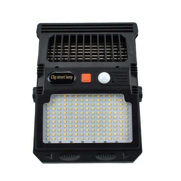 Ηλιακό Φωτιστικό 159LED SMD "Μανταλάκι" & UV Φωτισμός με Αντικουνουπική Λειτουργία OEM W7105-1 - Μαύρο