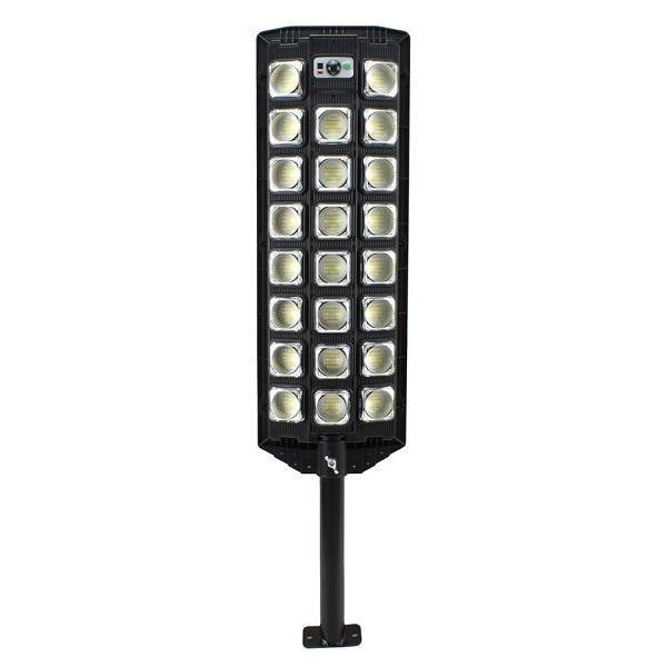 Ηλιακός Προβολέας 598LED SMD Λευκού Φωτισμού με Αισθητήρα Κίνησης & Τηλεχειρισμό OEM W7101A-8 - Μαύρο