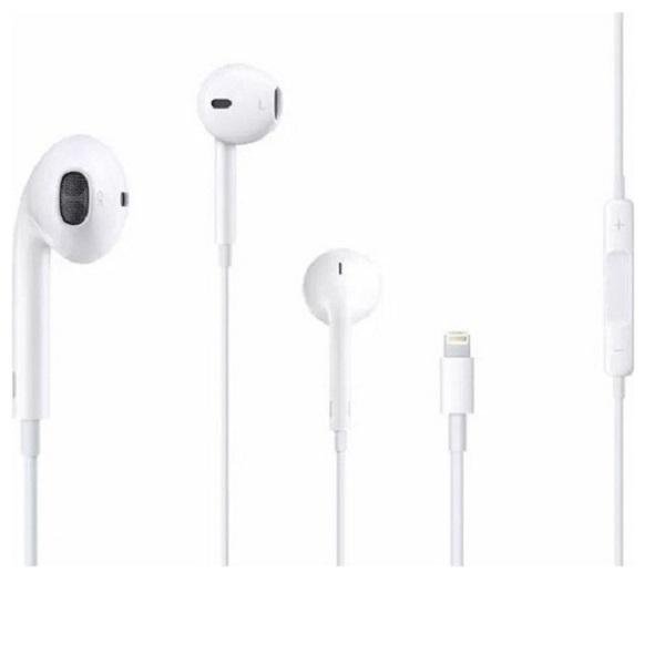 M80 In-ear Handsfree με Βύσμα Lightning Λευκό