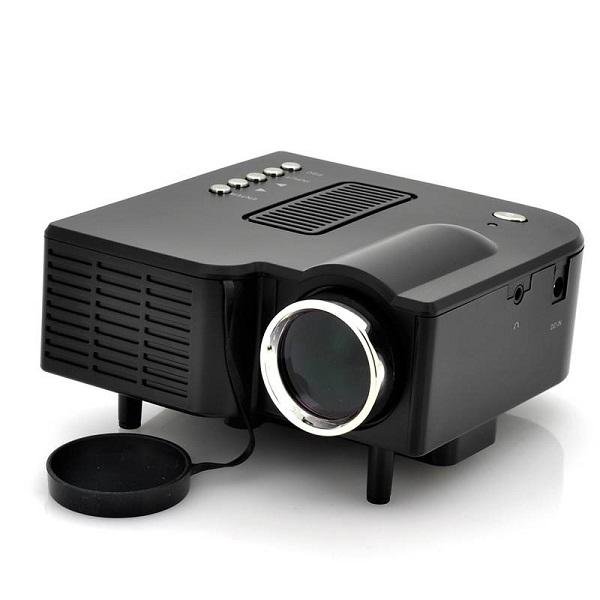 LPR00BK Mini Projector Λάμπας LED Μαύρος