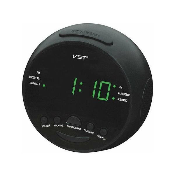Ψηφιακό Ρολόι Επιτραπέζιο με Ξυπνητήρι ARA-VST-909