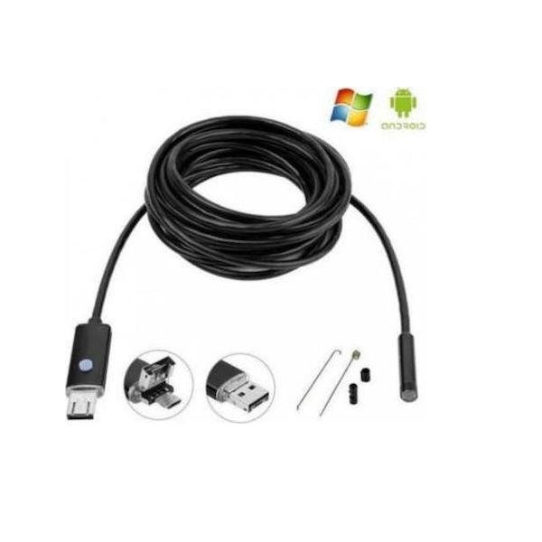 BEC1000 Ενδοσκοπική Κάμερα για Κινητό με Καλώδιο 10m