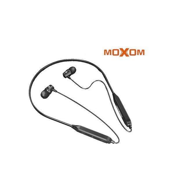 Moxom MX-WL13 In-ear Bluetooth Handsfree Ακουστικά με Αντοχή στον Ιδρώτα Μαύρα