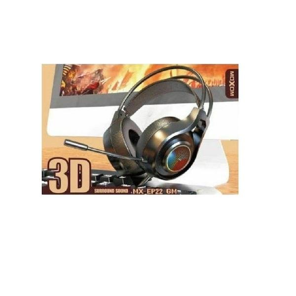 Moxom MX-EP22 Over Ear Gaming Headset με σύνδεση USB / 3.5mm