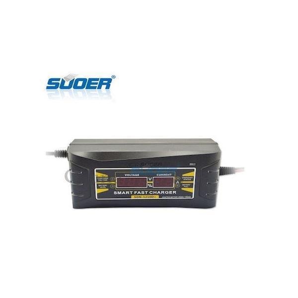 Saooer Φορτιστής Μπαταριών Μολύβδου 12V 10A