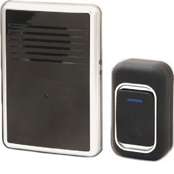 Luckarm 3903 Ασύρματο Κουδούνι Πόρτας Black