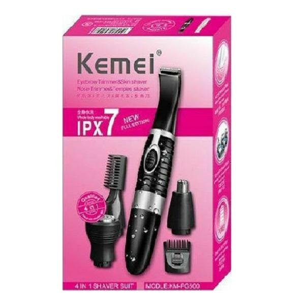Kemei KM-PG500 Trimmer Μηχανή Μαύρη