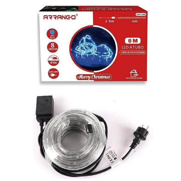 83463e_842e73b700ac422eab3ca419fafa70d3_mv2 Αδιάβροχος Φωτοσoλήνας 220-240V 6m IP44 Με πρόγραμμα, 8 λειτουργίες εξωτερικού και εσωτερικού χώρου Arrango AN77286 Μπλε