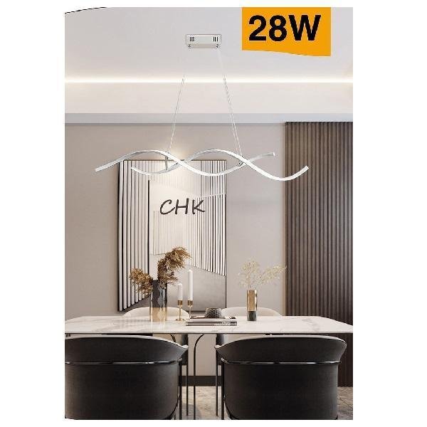 Μοντέρνο Φωτιστικό οροφής LED 28W 2240Lm Universo B56-BN Λευκό