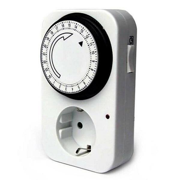 Μηχανικός Χρονοδιακόπτης Πρίζας Ημερήσιος Κωδικός: TG-14
