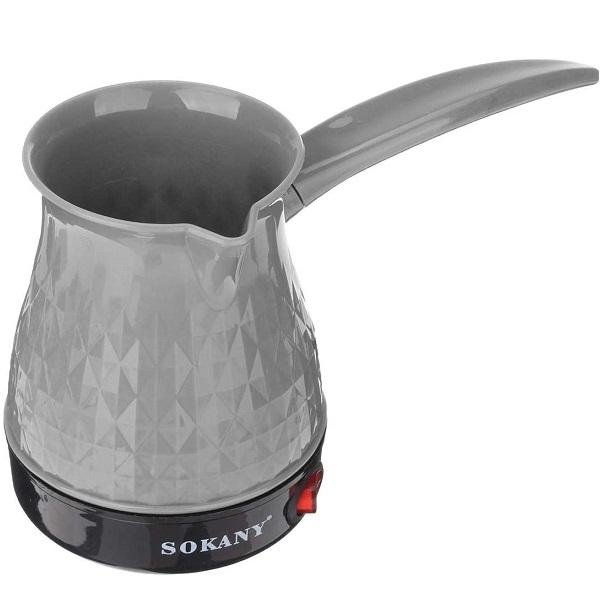 Ηλεκτρικό Μπρίκι 600W με Χωρητικότητα 500ml Sokany SK-219 Γκρι 40552524